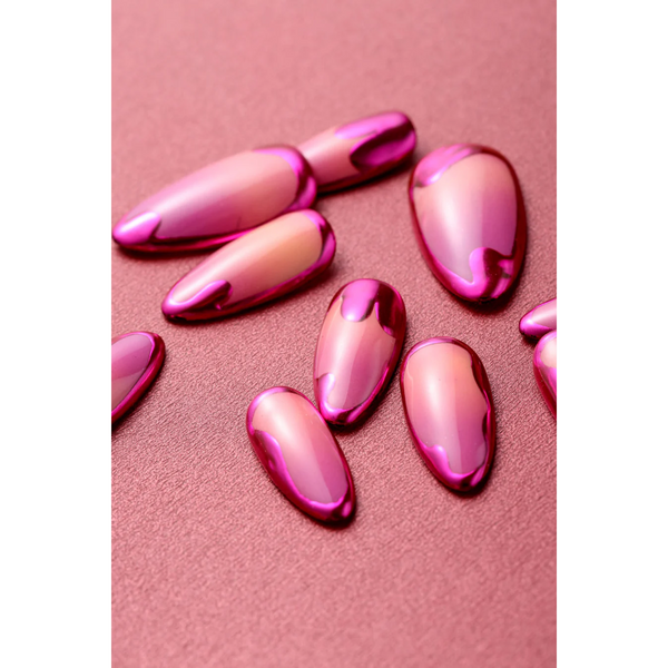 Never Have I Ever - Sunset Chrome - Press-On Nails By Taybeepboop