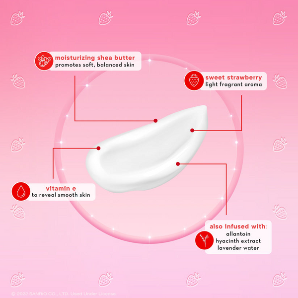 The Creme Shop X Hello Kitty - Moisturizing Hand Crème Sweet Strawberry