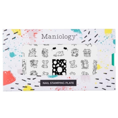 Maniology - Stamping Plate - Tiny Whiskers (M581)