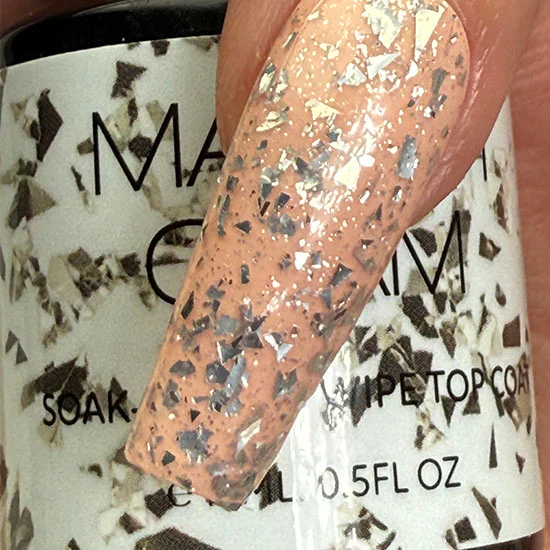 Madam Glam - Gel Polish - Touches of Silver