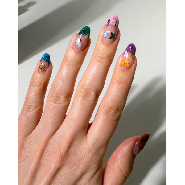Deco Beauty - Nail Art Stickers - Unicorn Academia - Bejeweled Besties