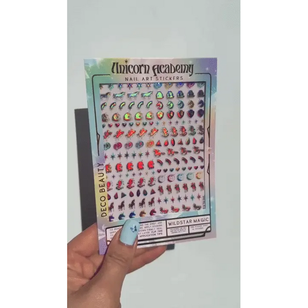 Deco Beauty - Nail Art Stickers - Unicorn Academia - Wildstar Magic