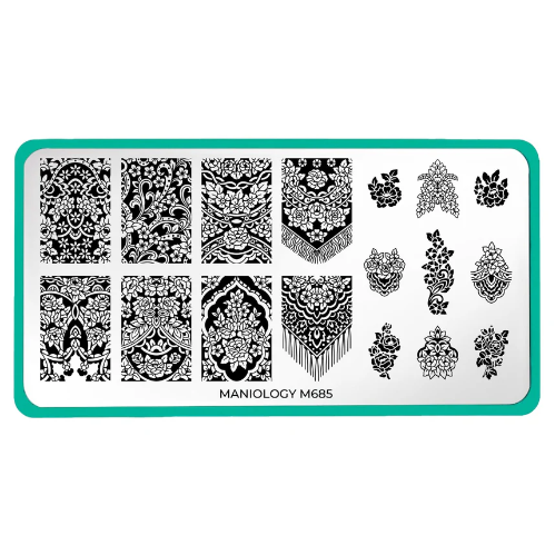 Maniology - Stamping Plate - Wrapped in Wool (M685)