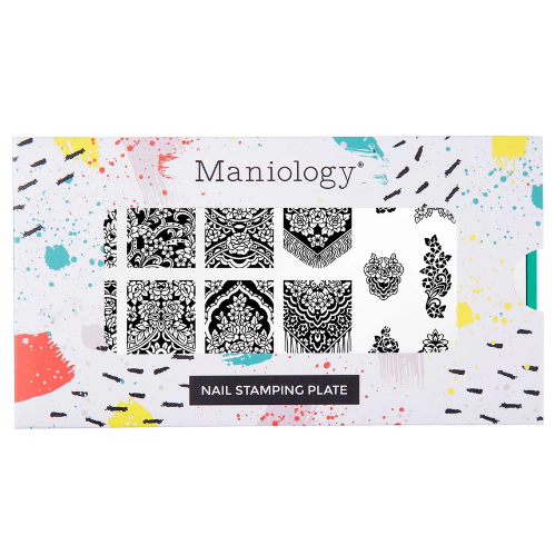 Maniology - Stamping Plate - Wrapped in Wool (M685)