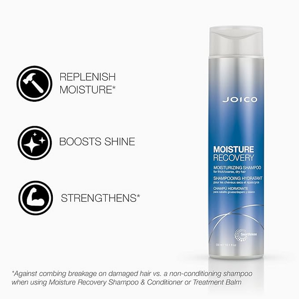 Joico - Moisture Recovery Duo Set: Shampoo 10.1 oz + Conditioner 8.5 oz