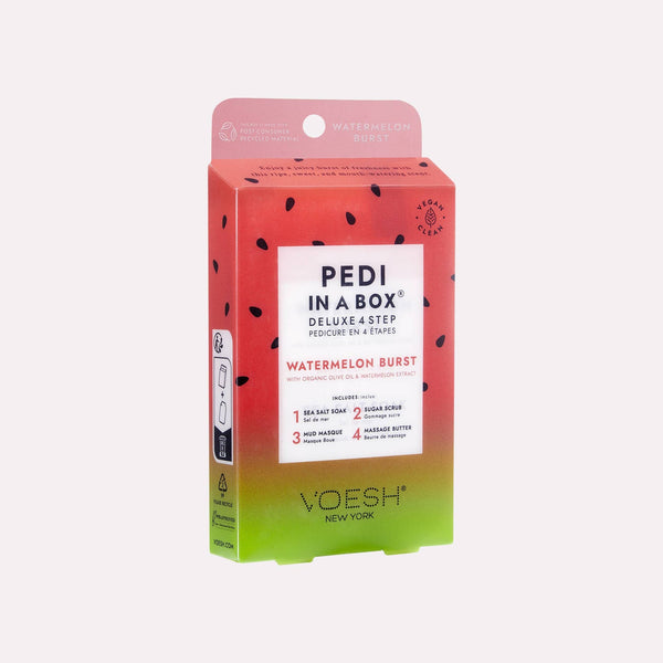 Voesh - Pedi 4 Step Deluxe - Watermelon Burst