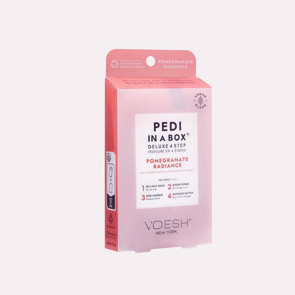 Voesh - Pedi 4 Step Deluxe - Pomegranate