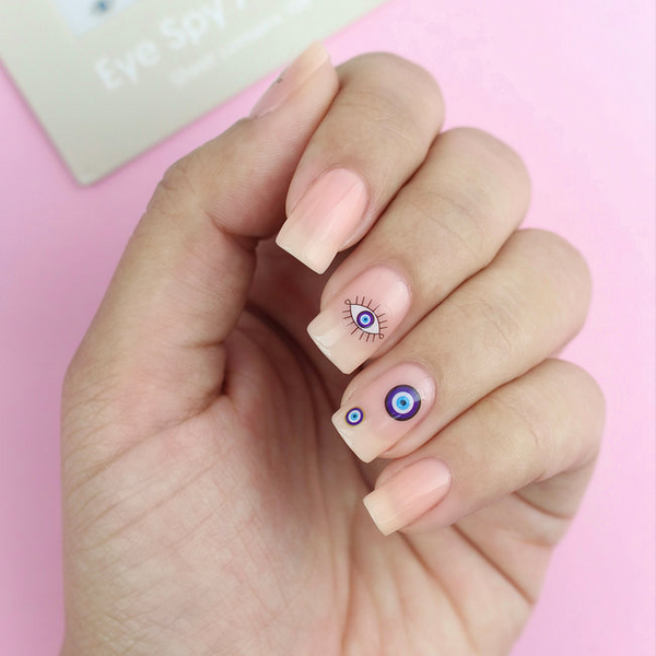ella+mila - Nail Art Decal - Eye Spy An Evil Eye - Evil Eyes