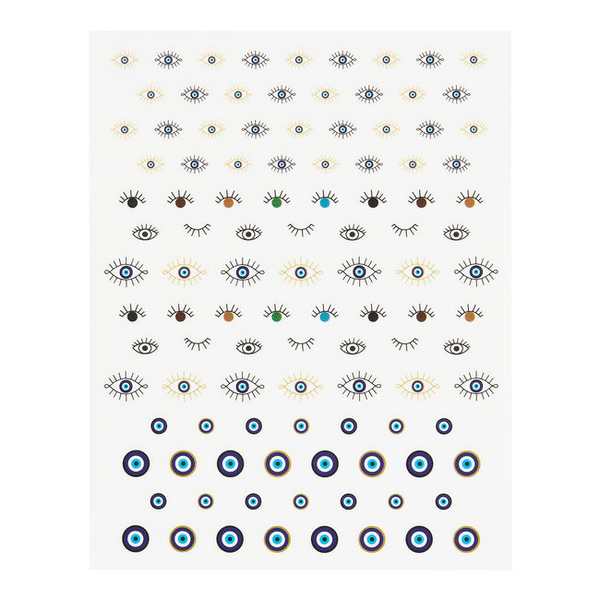ella+mila - Nail Art Decal - Eye Spy An Evil Eye - Evil Eyes
