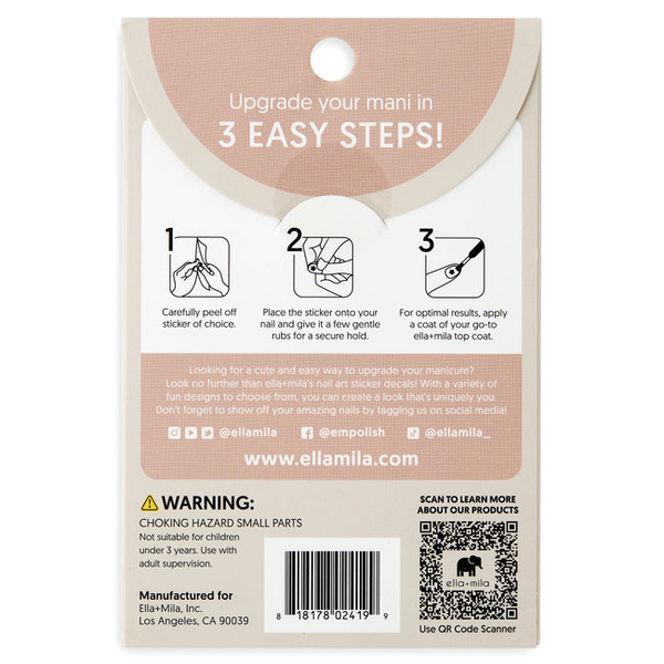 ella+mila - Nail Art Decal - Get in Line - Lines