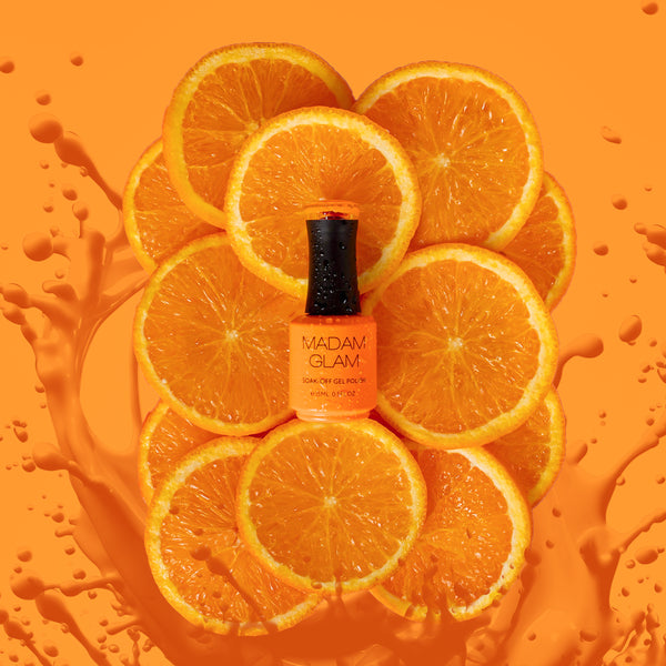 Madam Glam - Gel Polish - Electric Tangerine