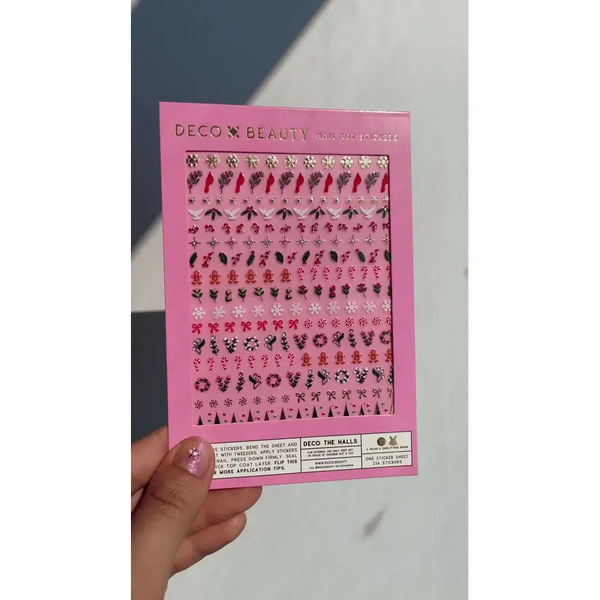 Deco Beauty - Nail Art Stickers - Deco The Halls