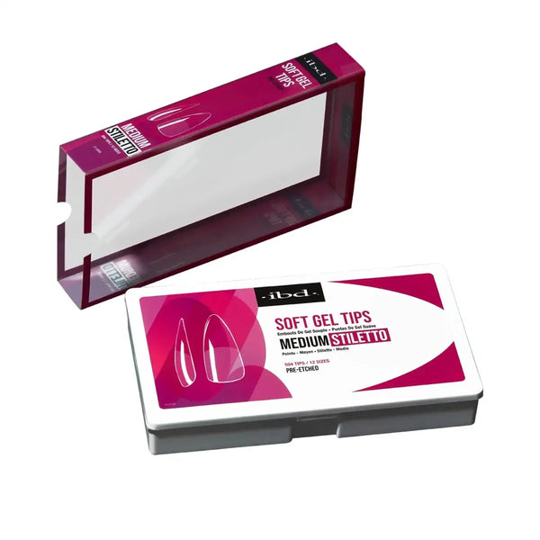 IBD - Soft Gel Tips - Medium Stiletto