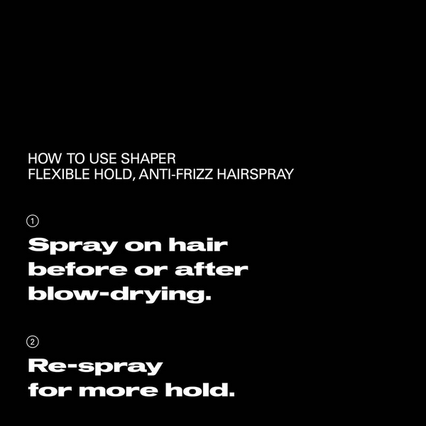 Sebastian - Shaper Flexible Hold Anti-Frizz Hairspray VOC 80% 10.5 oz