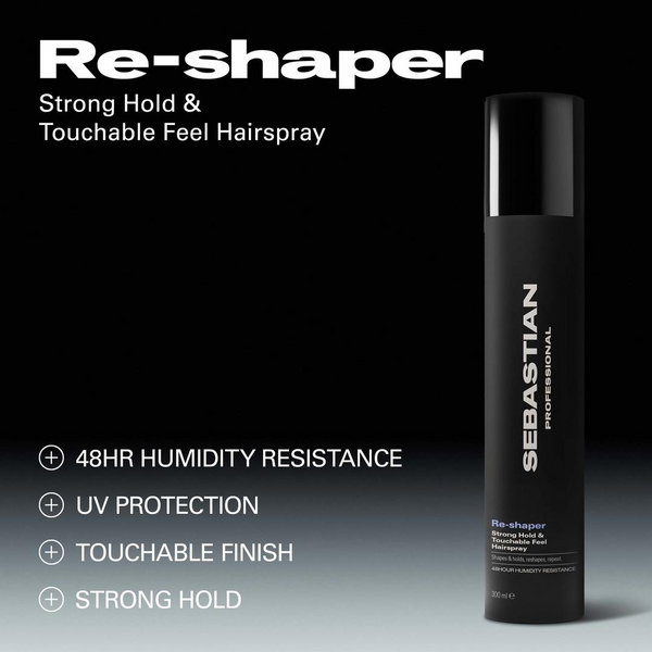 Sebastian - Reshaper Strong Hold & Touchable Feel Hairspray 10.5 oz