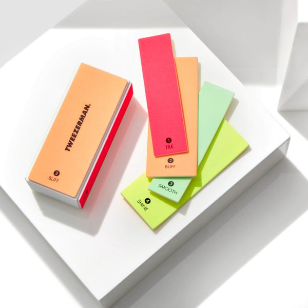 Tweezerman - Neon File, Buff, Smooth & Shine Block - #3491R
