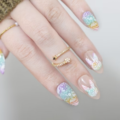 Maniology - Stamping Plate - Bunny Bliss (M562)