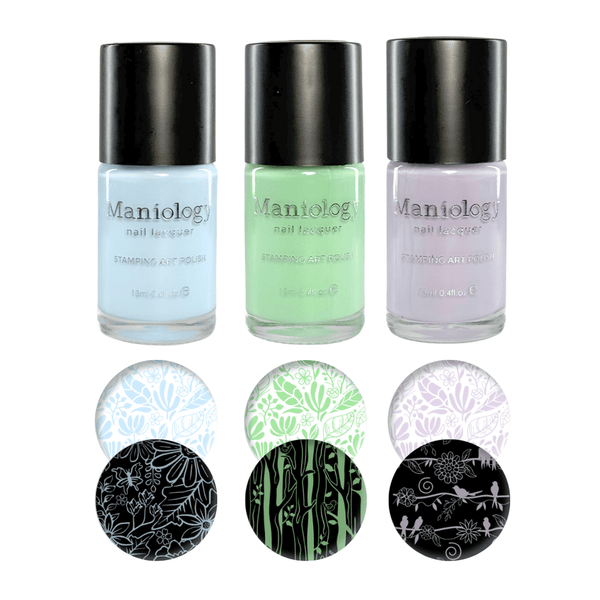 Maniology - Stamping Nail Polish - Fresh Start: 3-Piece Cream Set