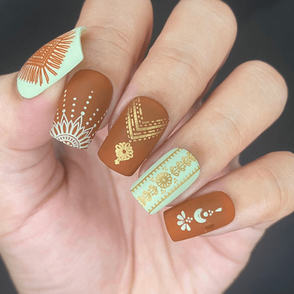 Maniology - Fringe Forever: Bohemian Style Nail Stamping Starter Kit