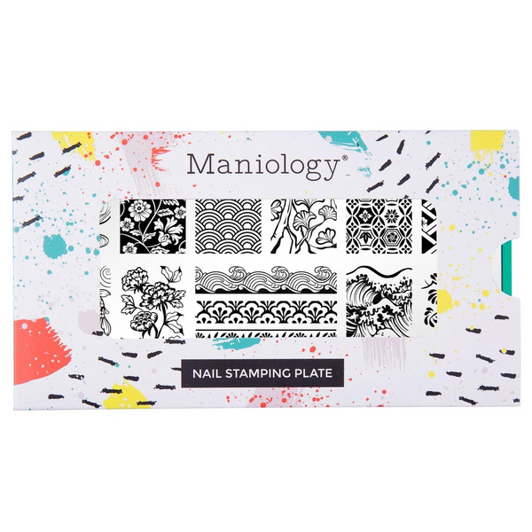 Maniology - Stamping Plate - Japanese Ceramics #M459