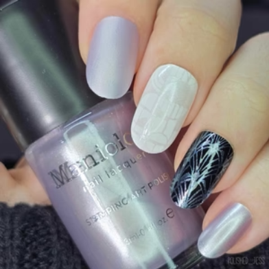 Maniology - Stamping Nail Polish - Silver Screen (B541) - Metallic Silver