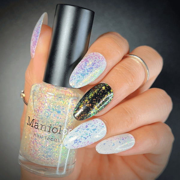 Maniology - Ocean Crush: 3-Piece Flakie Iridescent Toppers Summer 2023 Nail Polish Set