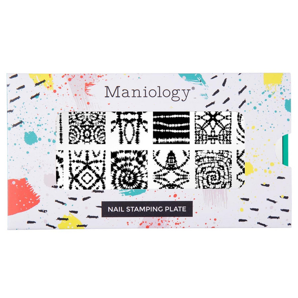 Maniology - Stamping Plate - Shibori (M446)