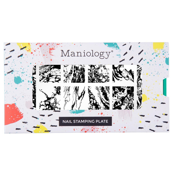 Maniology - Stamping Plate - Special FX: Fluid Art #M464