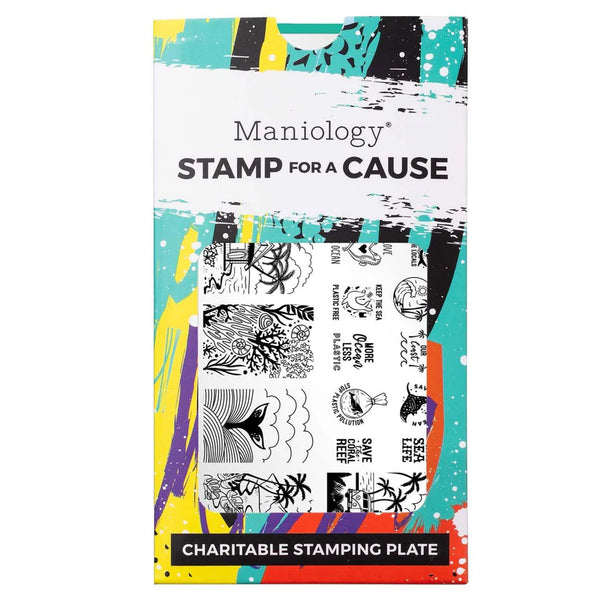 Maniology - Stamping Plate - Stamp For A Cause: Surfrider Foundation Oahu (M232)