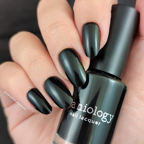Maniology - Stamping Nail Polish - Water-based Black Peel Off Base Coat