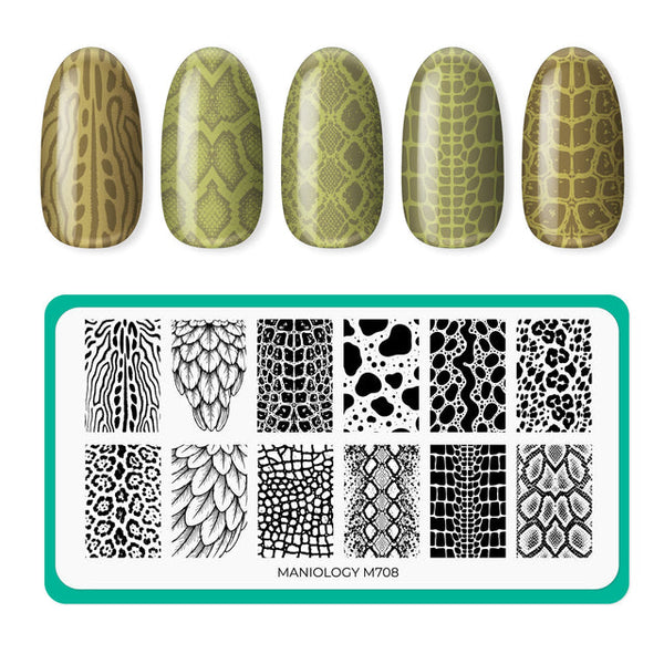 Maniology - Stamping Plate - Wild Instincts (M708)