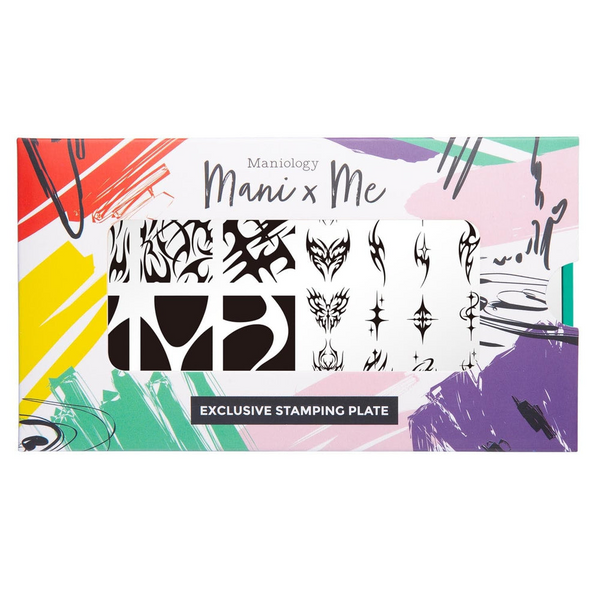 Maniology - Stamping Plate - Y2K Tattoo (M538)