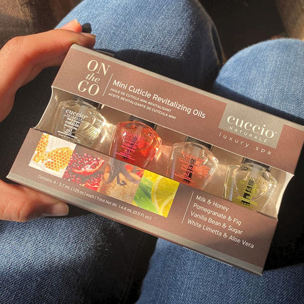 Cuccio - Revitalizing Cuticle Oil Mini 4pc Box 0.125 oz