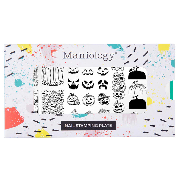 Maniology - Stamping Plate - Pumpkin Patch (M520)