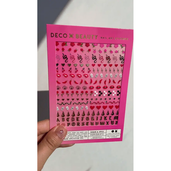 Deco Beauty - Nail Art Stickers - Sugar & Spice