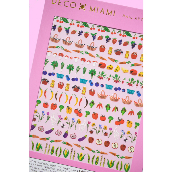Deco Beauty - Nail Art Stickers - Farmer's Market