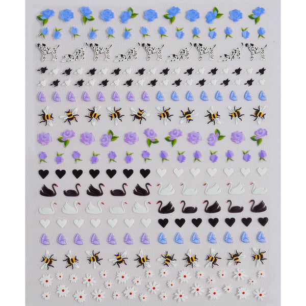 Deco Beauty - Nail Art Stickers - English Garden