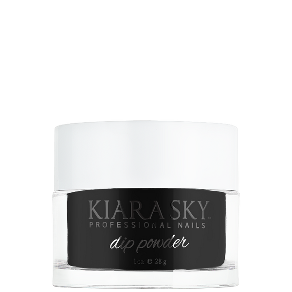 Kiara Sky Dip Powder - Black To Black 1 oz - #D435