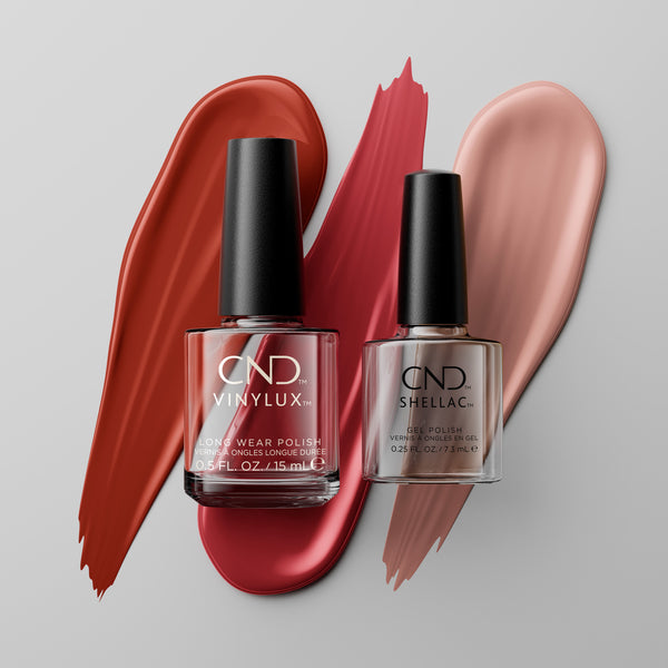 CND - Vinylux Topcoat & Maple Leaves 0.5 oz - #422