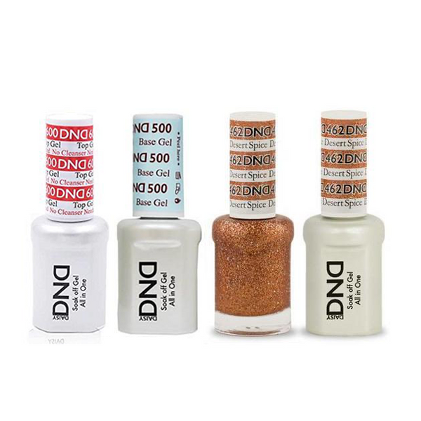 DND - #500#600 Base, Top, Gel & Lacquer Combo - Dessert Spice - #462