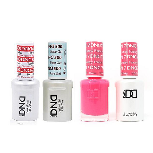 DND - #500#600 Base, Top, Gel & Lacquer Combo - Fantasy - #717