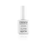 apres - French Manicure Gel-X Tips - Natural Round Short (330 pcs)