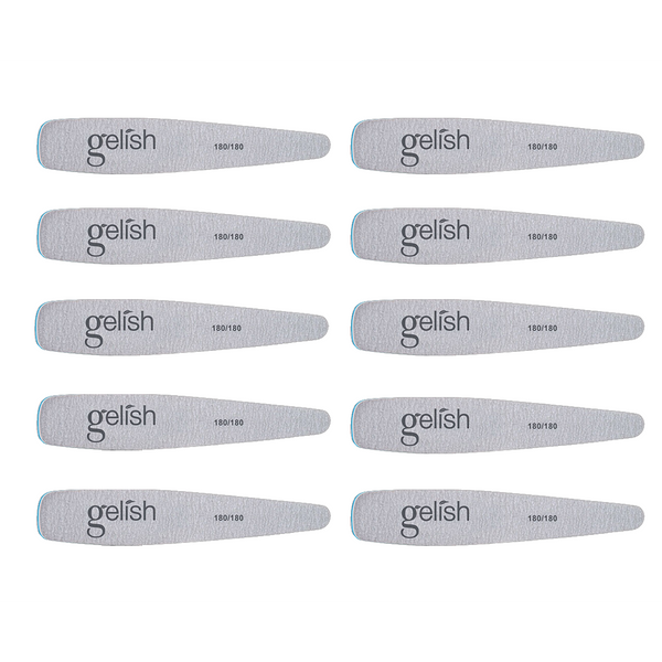 Harmony Gelish - 180/180 Grit File - (10 pc)