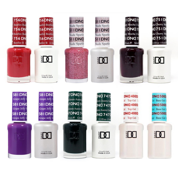 DND - Gel Starter Set - BT400500, 756, 747, 751, 581, 511