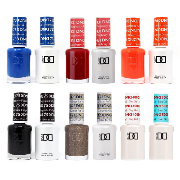 DND - Gel Starter Set - BT400500, 733, 750, 760, 423, 431