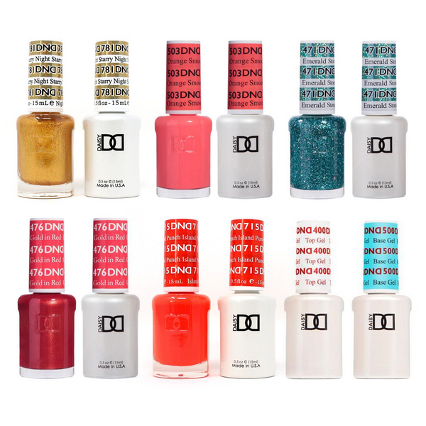 DND - Gel Starter Set - BT400500, 781, 476, 471, 715, 503