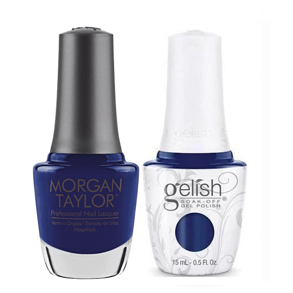 Gelish & Morgan Taylor Combo - After Dark