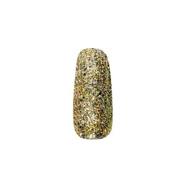 DND - Super Platinum Glitter Collection - Heat of Gold 0.6 oz - #944
