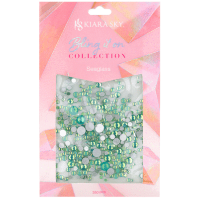 Kiara Sky Nail Art - Rhinestones - Seaglass
