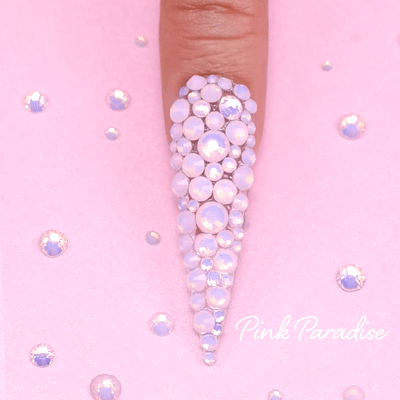 Kiara Sky Nail Art - Rhinestones - Pink Paradise